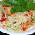 Frischer Krautsalat